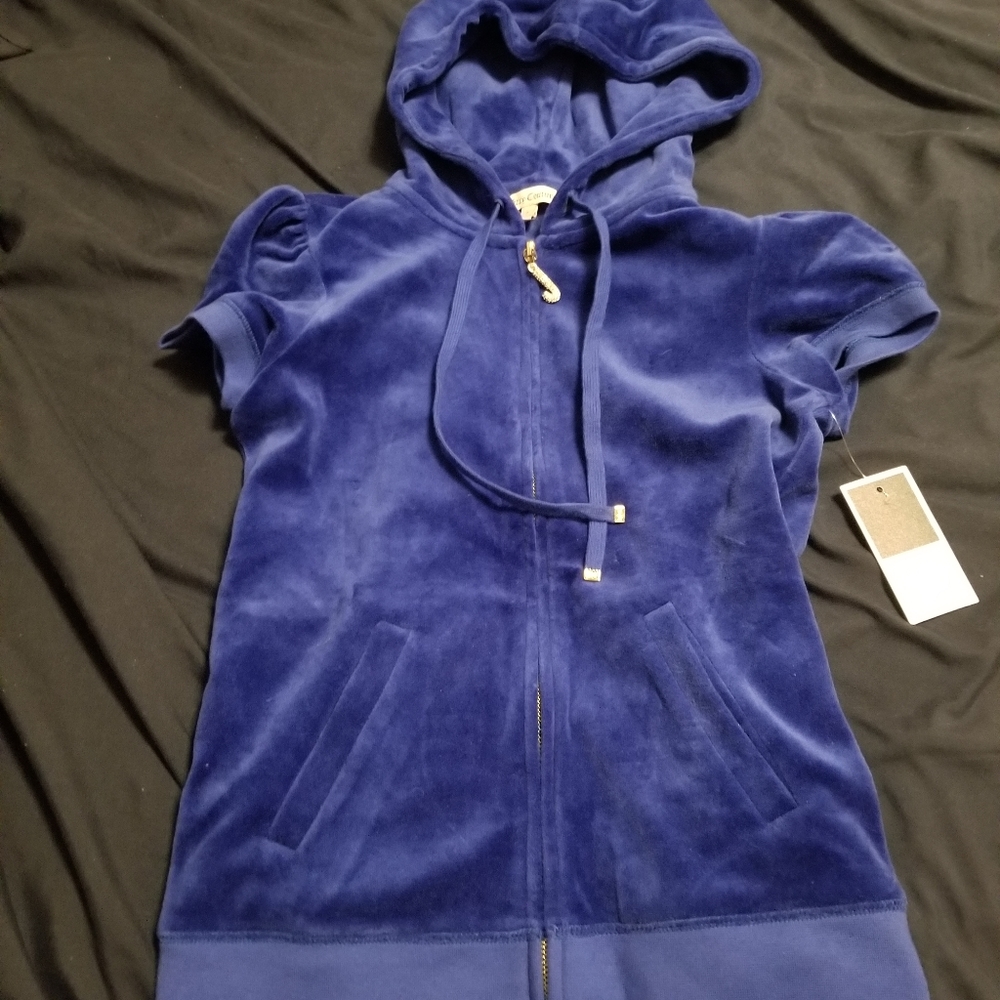 Juicy Couture Short Sleeve Hoodie